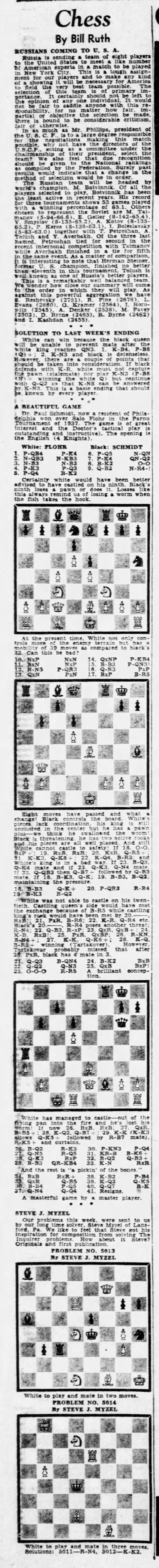 Chess by Bill Ruth