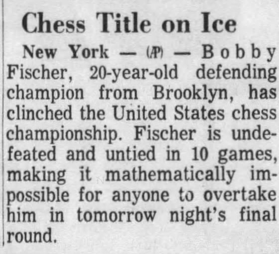 Chess Title on Ice