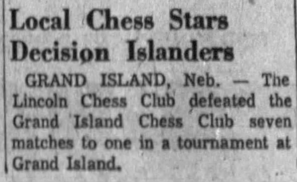 Local Chess Stars Decision Islanders