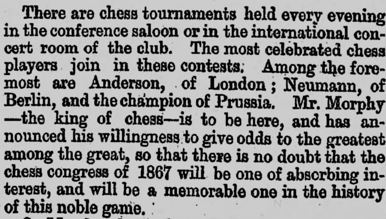 Chess Congress of 1867