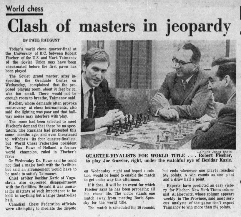 Clash of Masters in Jeopardy