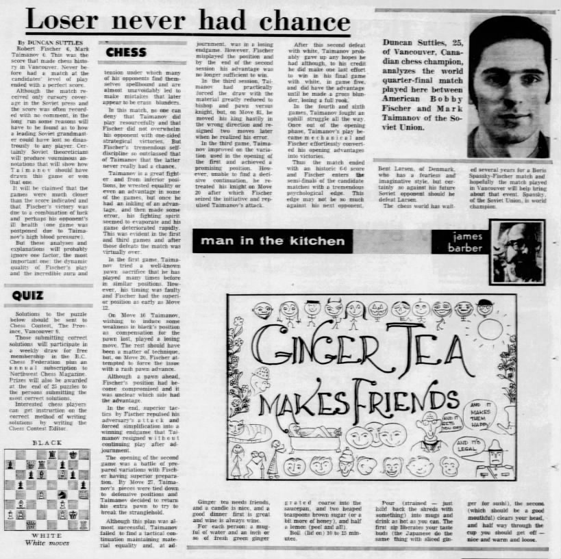 Loser Never Had Chance by Duncan Suttles