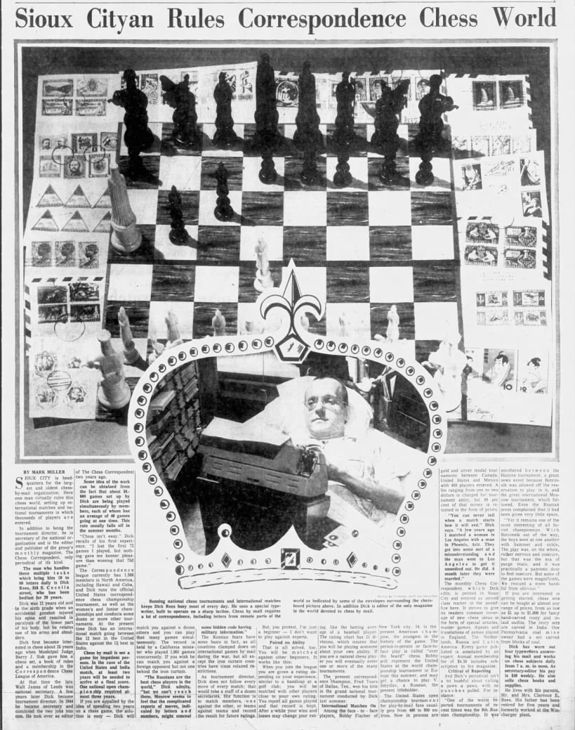 Sioux Cityan Rules Correspondence Chess World