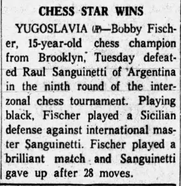 Chess Star Wins