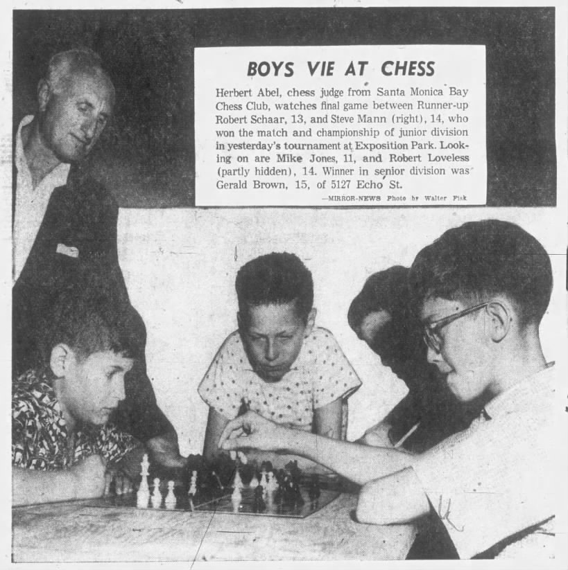 Boys Vie At Chess
