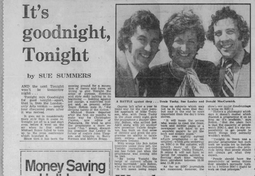 BBC Tonight 1979