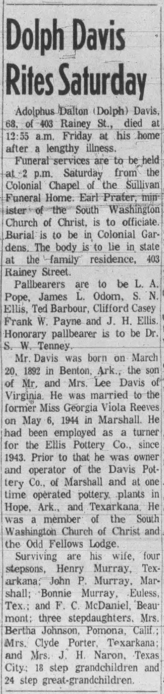 The Marshall News Messenger, Friday, June 17, 1960