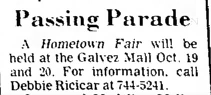 Passing Parade - Galvez Mall