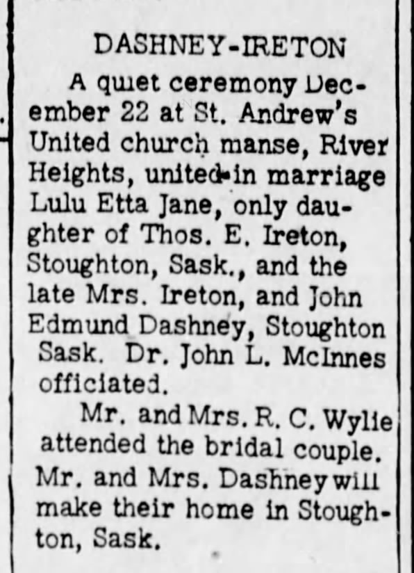 Winnipeg Manitoba Tribune 12 Jan 1946