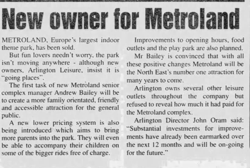 New owner for Metroland