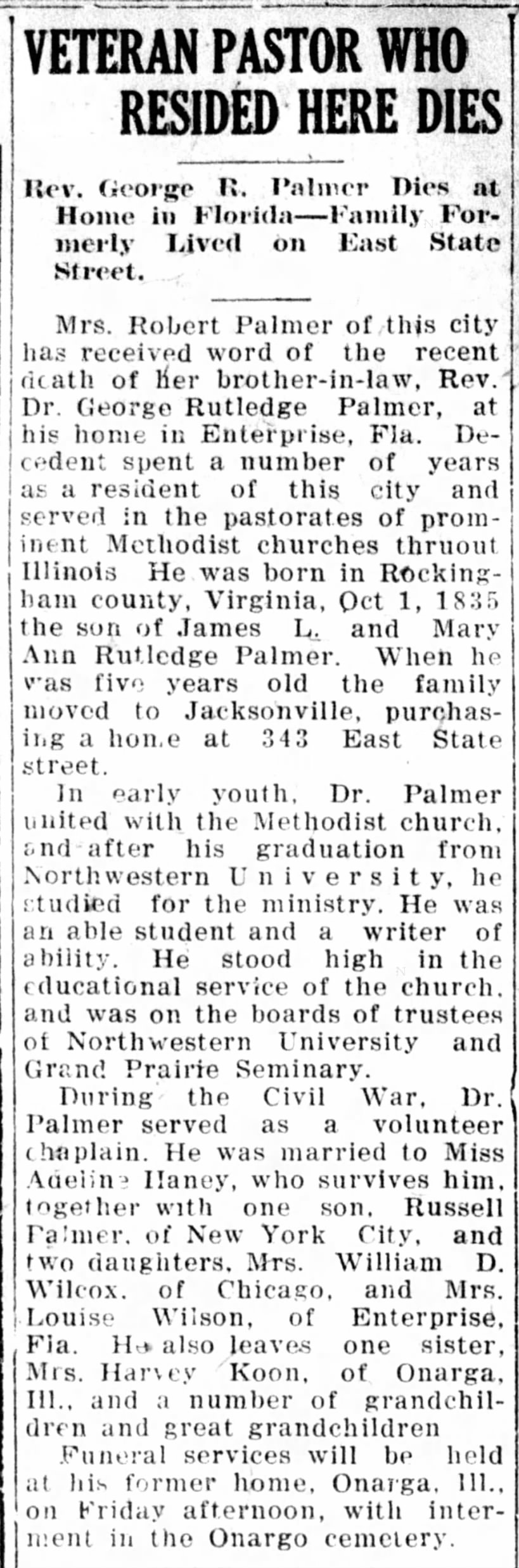 Jacksonville Daily Journal (Jacksonville, Illinois) April 9, 1924 page 6