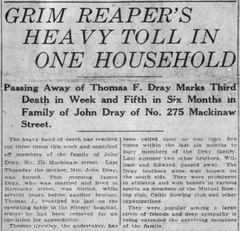 The Dray Family - 22 December 1913