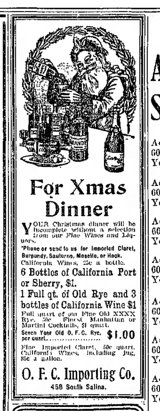 Santa-booze-Syracuse Post-Standard_1904-12-24