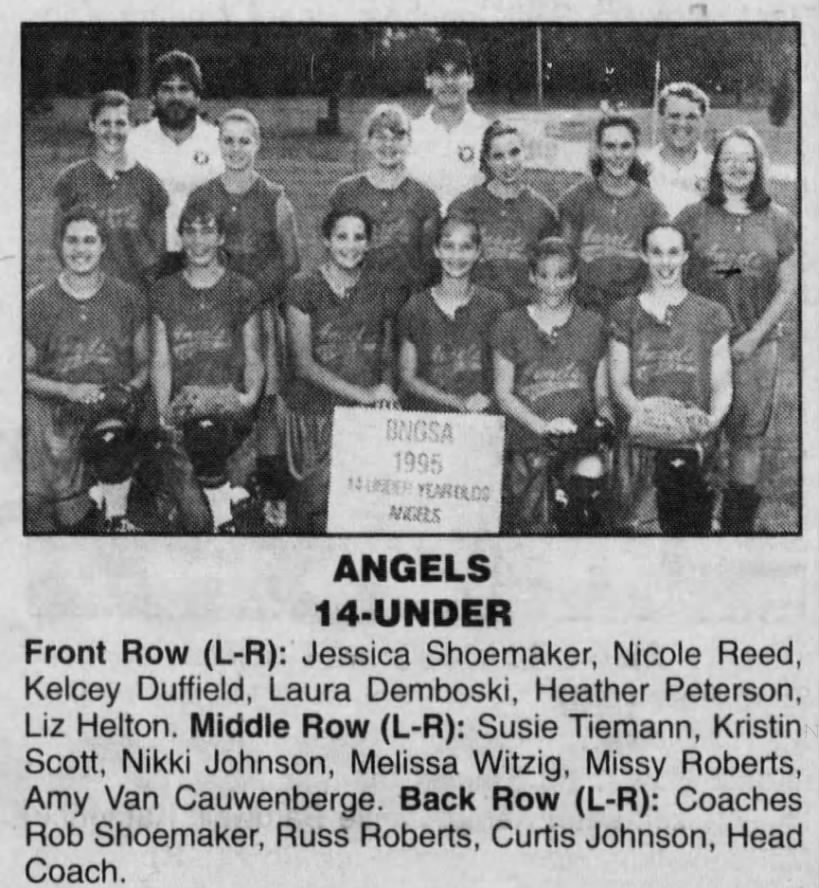 14-Under BNGSA Angels Aug 1995