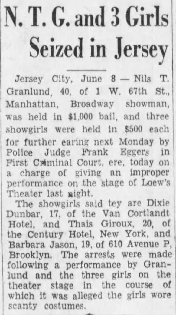 The Brooklyn Daily Eagle (Brooklyn, NY) 8 Jun 1933