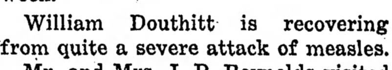 William Douthitt, Jun 14, 1917