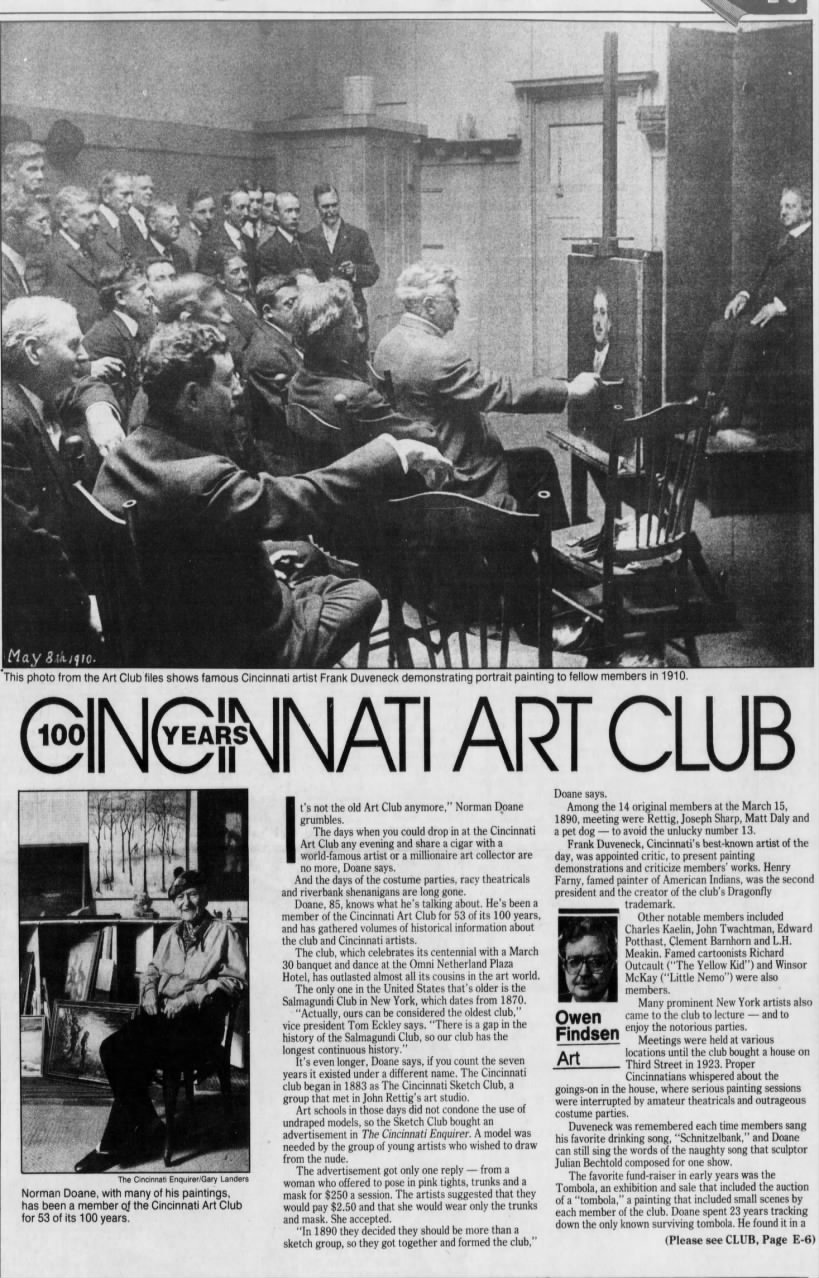 Cincinnati Art Club - 100 Years