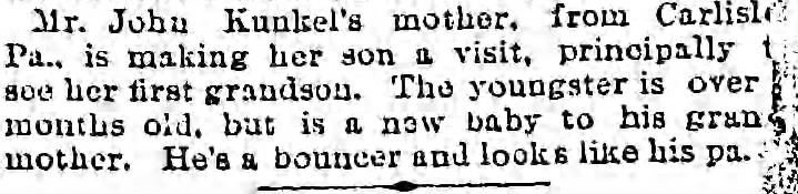 first grandson visit 5/21/1893