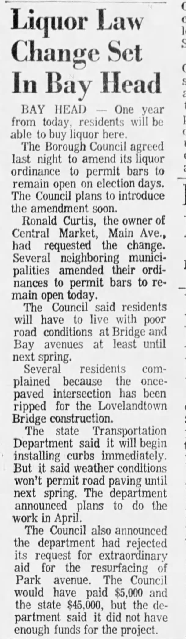 Lovelandtown, November 3, 1970