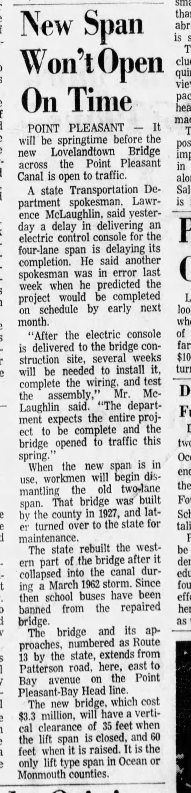 Route 13 Lovelandtown, January 25, 1972