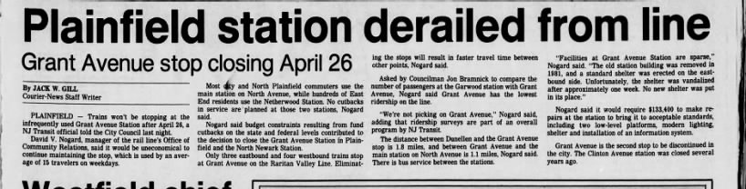 Grant Avenue closing, April 26, 1986