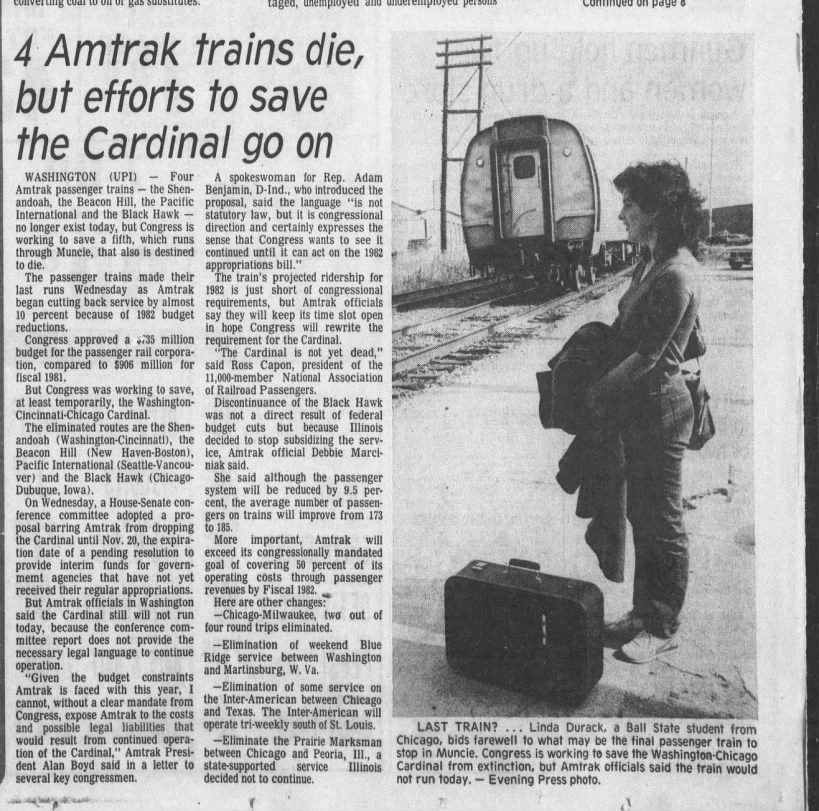4 trains die, October 1, 1981