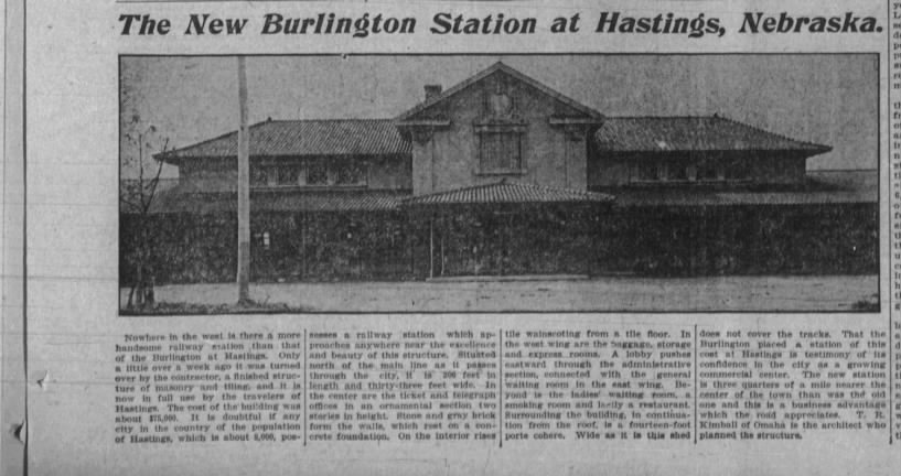 Hastings station, October 11, 1902