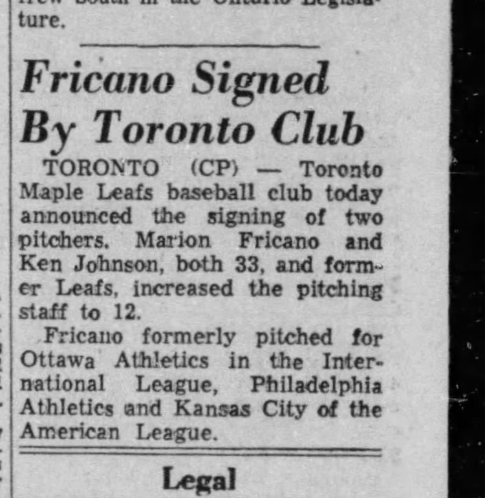 Fricano, March 9, 1956