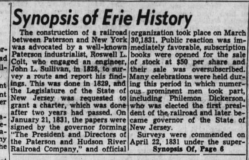 Erie Passaic, April 2, 1963
