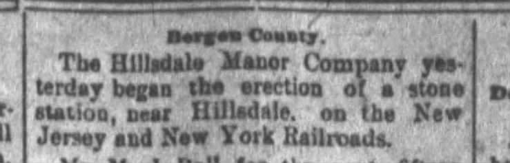Hillsdale Manor, April 13, 1893