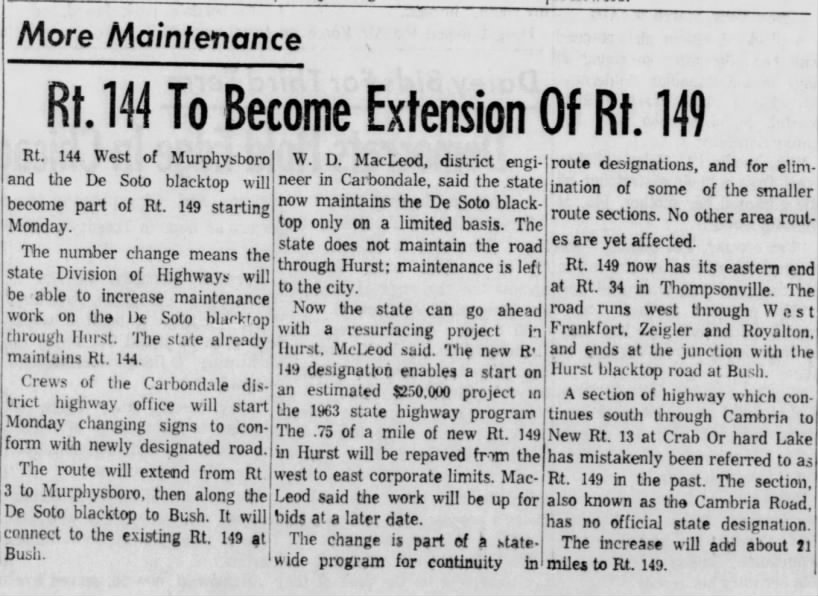 IL 149 extended, March 31, 1963