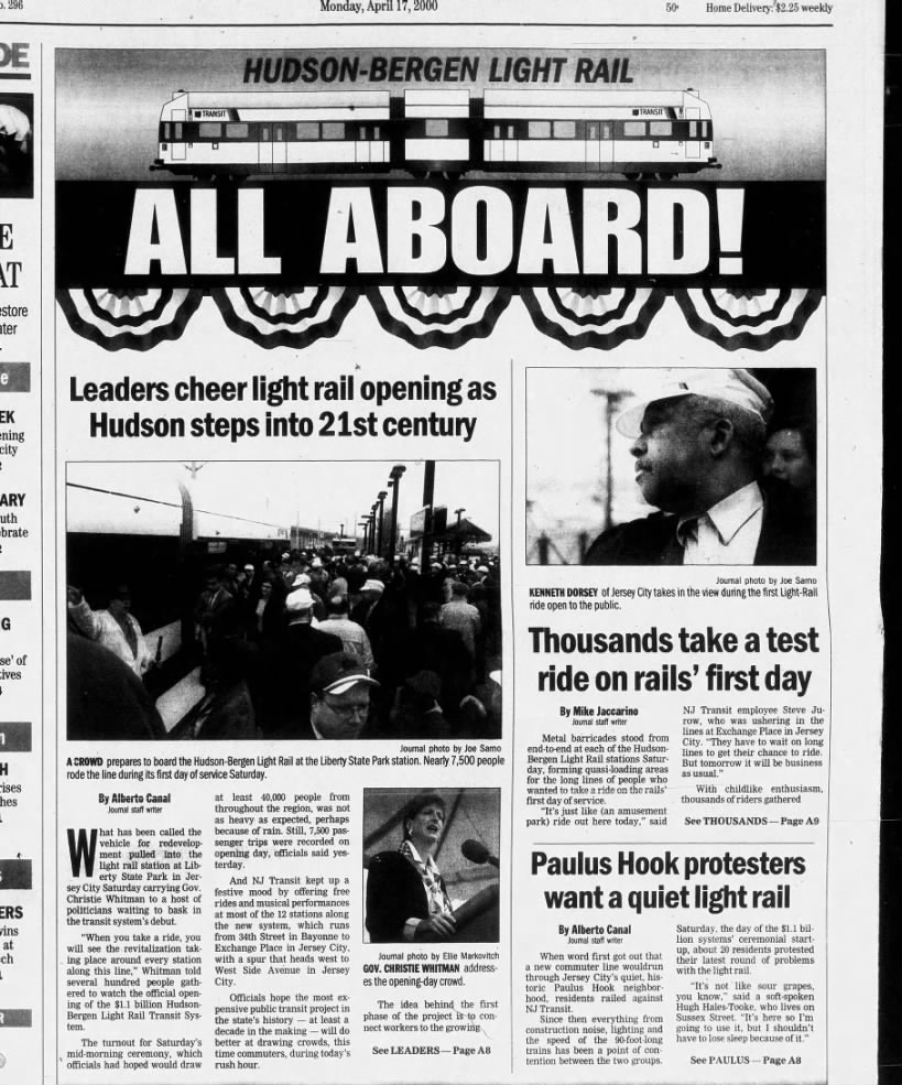 HBLR, April 17, 2000