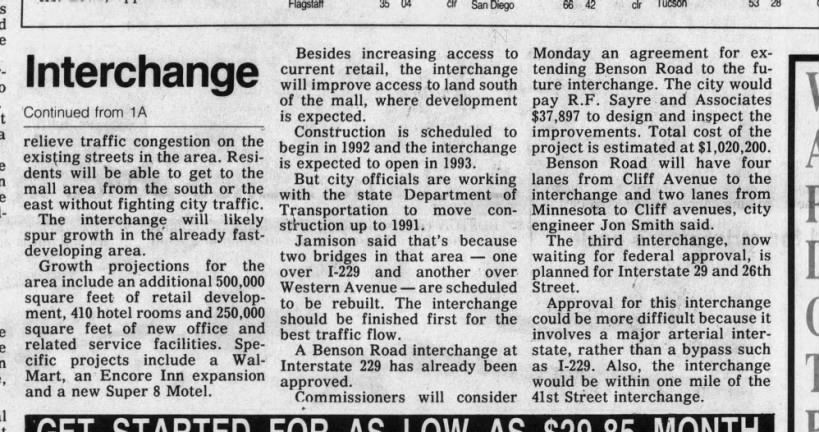 New I-229 interchange approved [cont]