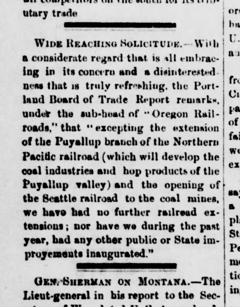 NPRR in Puyallup, 1877