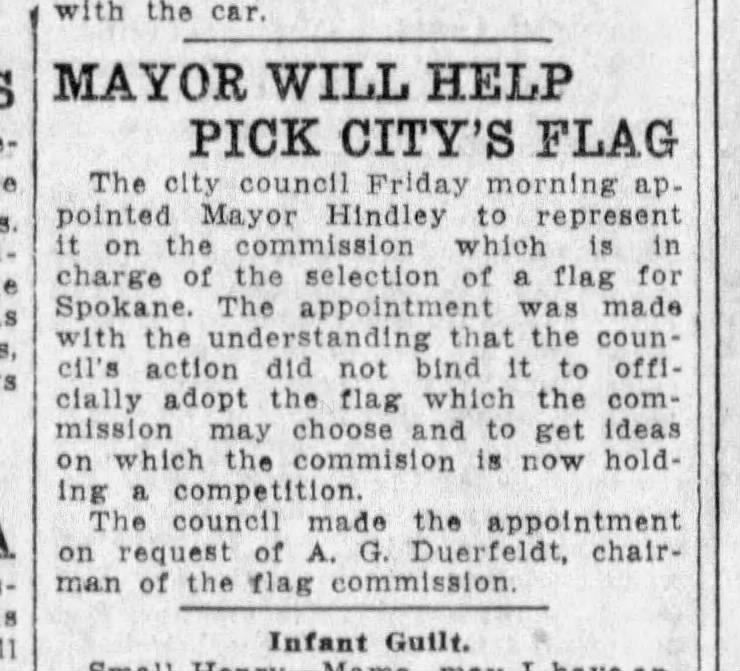 Mayor Will Help Pick City's Flag