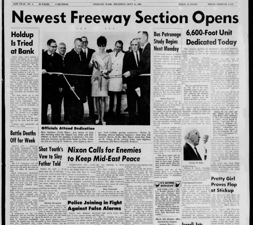 Newest Freeway Section Opens