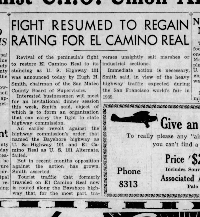 Fight Resumed To Regain Rating For El Camino Real