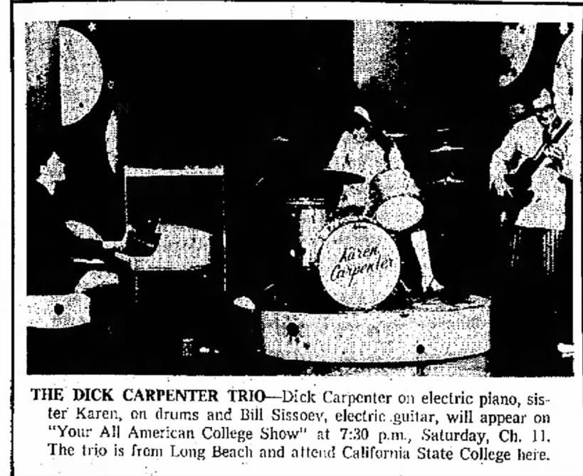 Dick Carpenter Trio 1968
