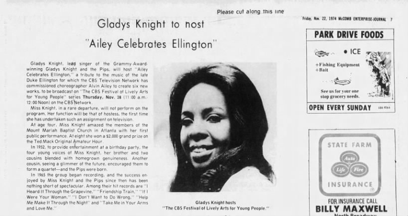 Gladys Knight 1974