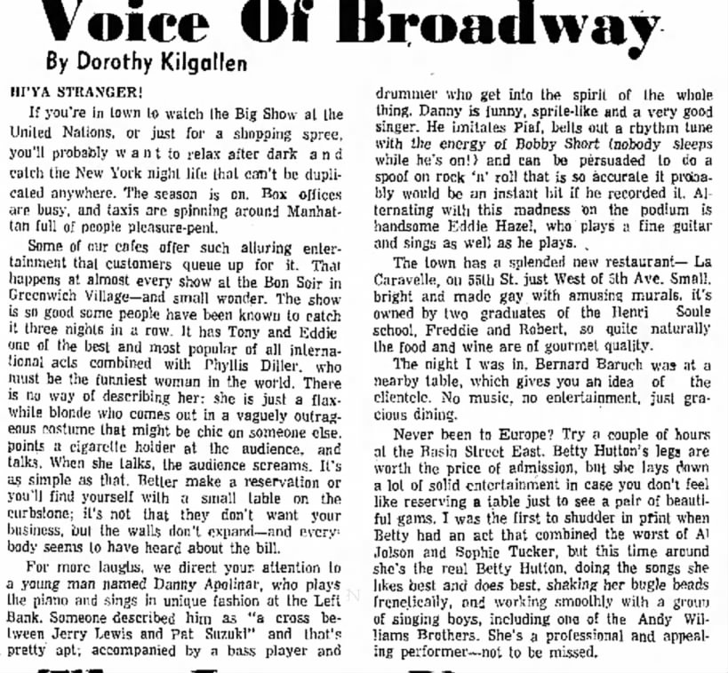 Voice of Broadway