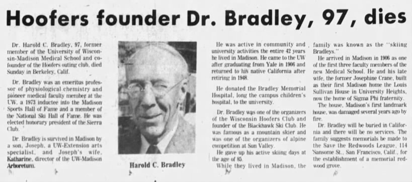 Harold C. Bradley (1878-1976)