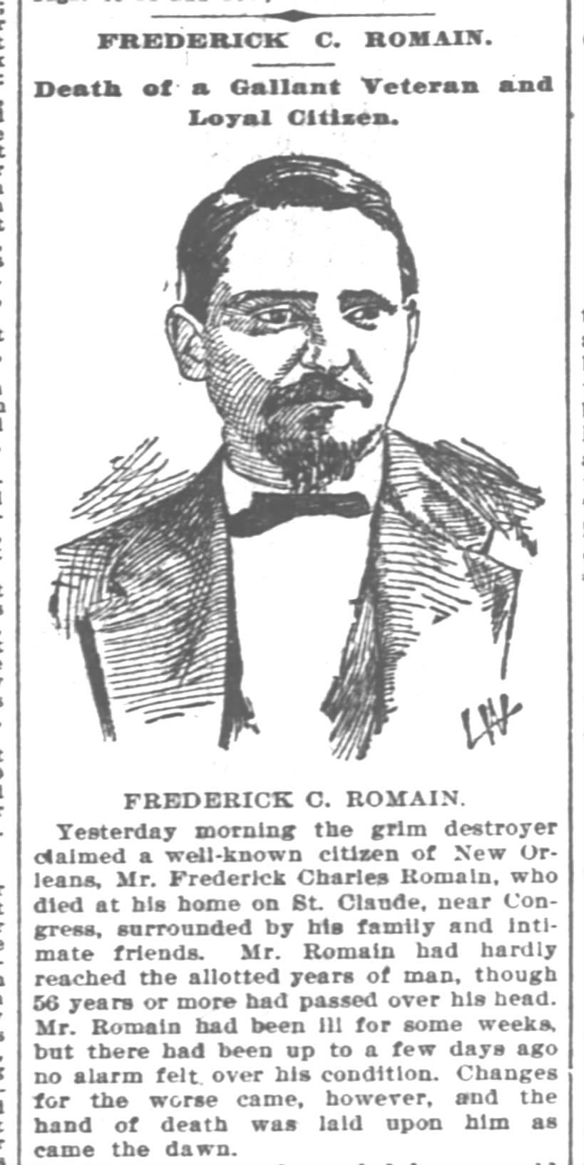 Frederick C. Romain died Part 1