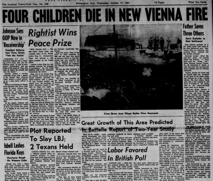 Four Children Die in New Vienna Fire