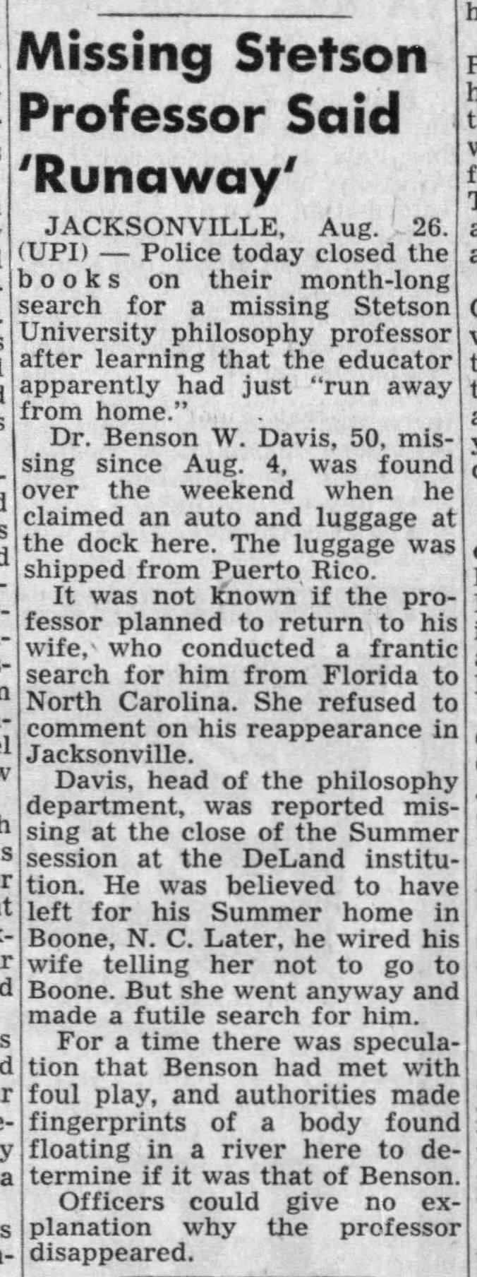 Tampa Times, 26 Aug 1958 (p. 4)