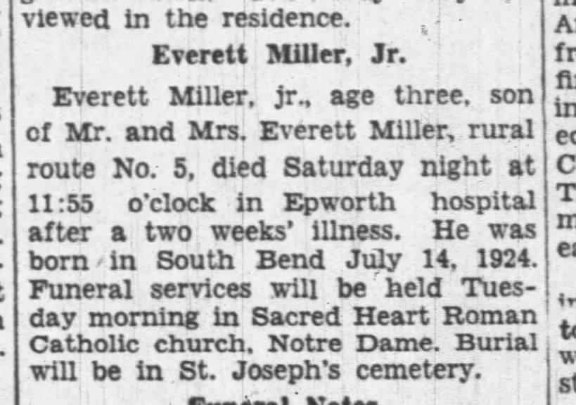 The Mortuary Record - Everett Miller, Jr.