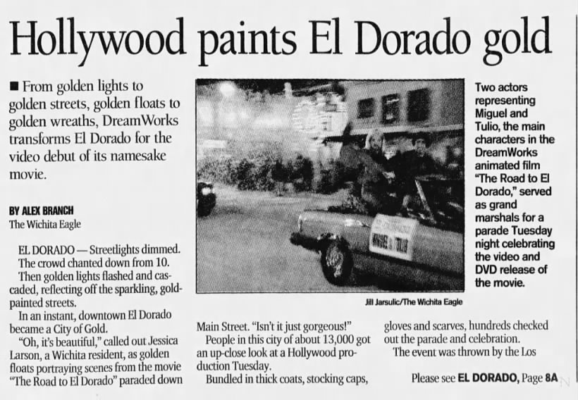 Hollywood paints El Dorado gold (1/2)