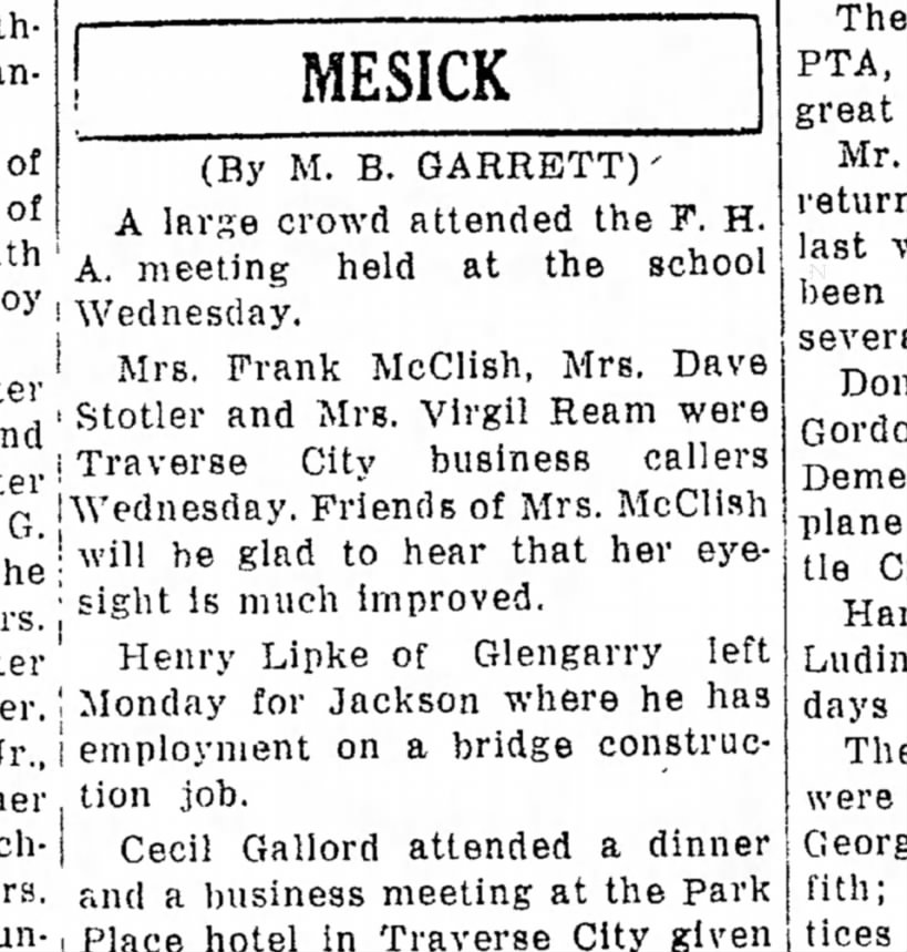Traverse City Record Eagle, April 9th, 1949