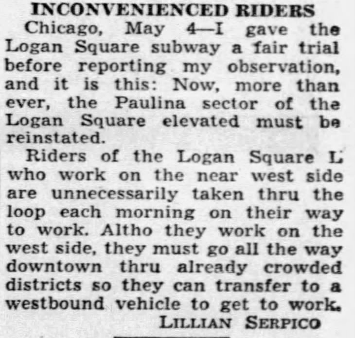 Inconvenienced Riders