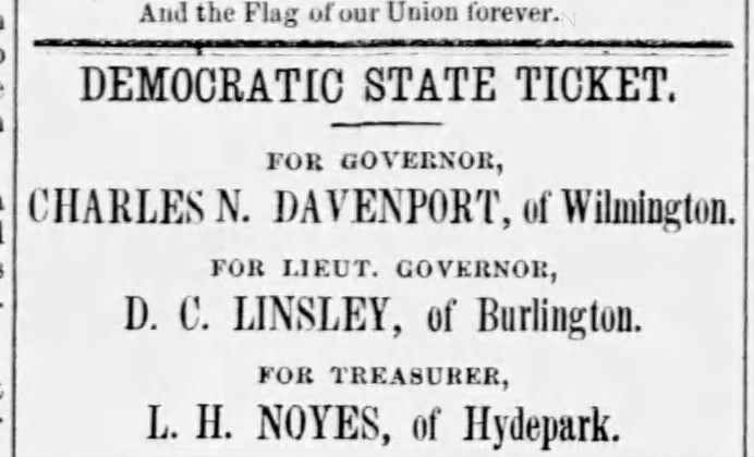 Democratic State Ticket