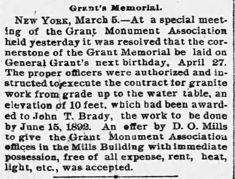 Grant's Memorial